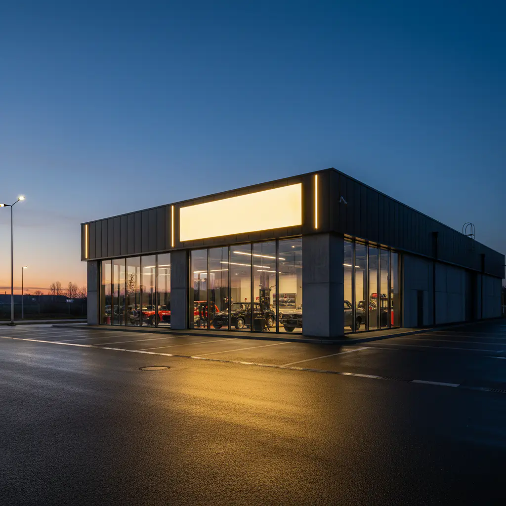 Revline Garage Exterior